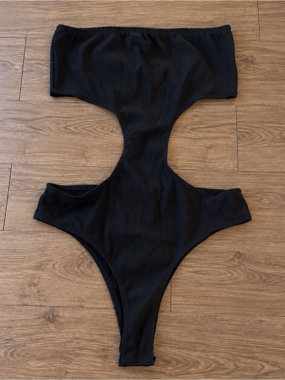 Edikted Black Cutout Bodysuit